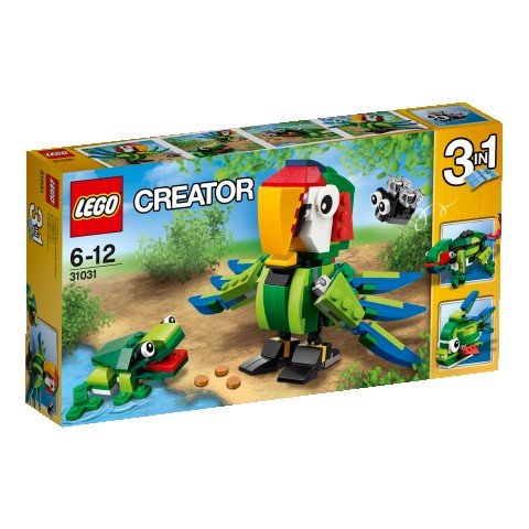 LEGO 31031 CREATOR Zvířata z deštného pralesa