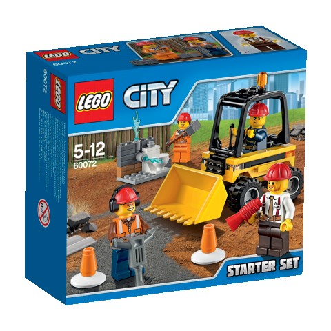 Lego CITY 60072 Demoliční práce startovací sada