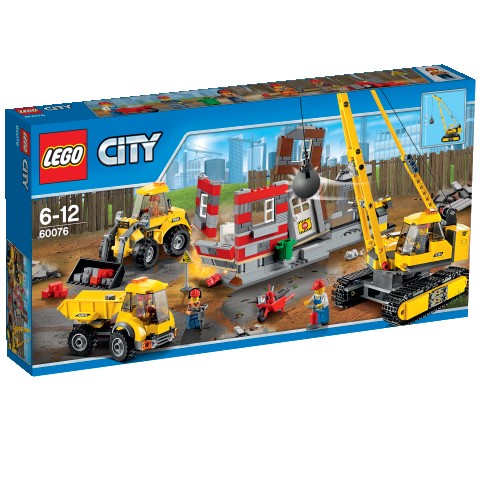LEGO City 60076 Demoliční práce na staveništi