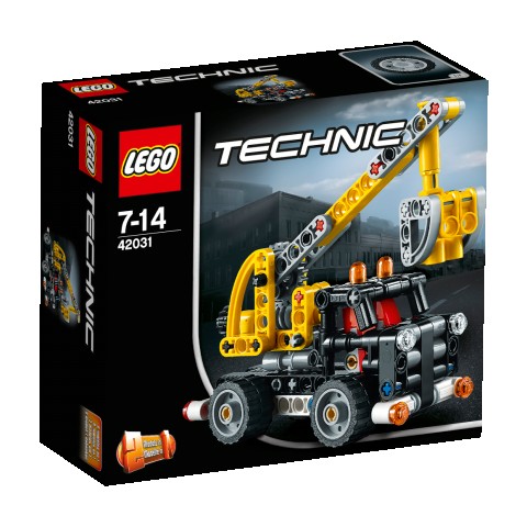 LEGO® TECHNIC 42031 Pracovní plošina-poškoz.papír.krabička