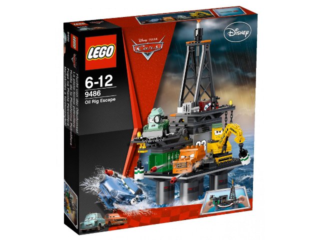 LEGO CARS 9486 Únik z těžební věže