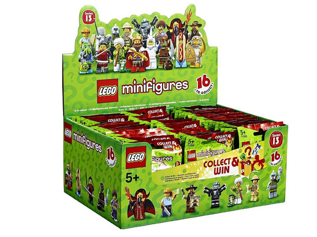 LEGO Minifigurky 13. série - 71008 Original box 60 ks-strip