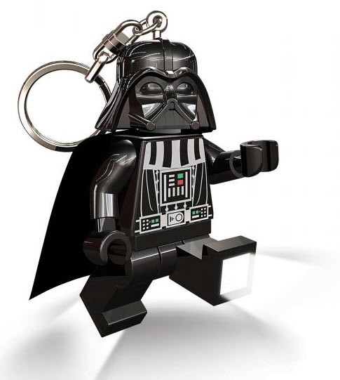 Lego LED klíčenka Star Wars Darth Vader, figurka 7 cm