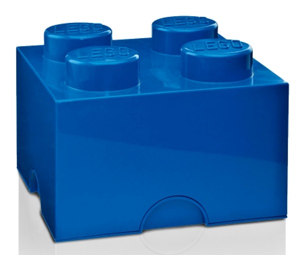 LEGO Úložný box 250x252x181 modrý