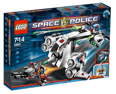 LEGO SPACE POLICE 5983 - TAJNÝ KŘÍŽNÍK