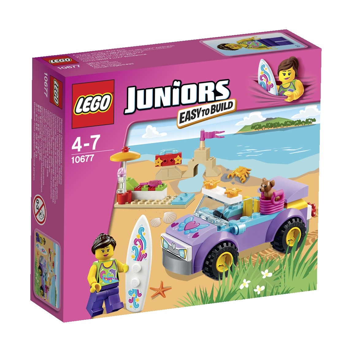 LEGO Juniors 10677 Výlet na pláž