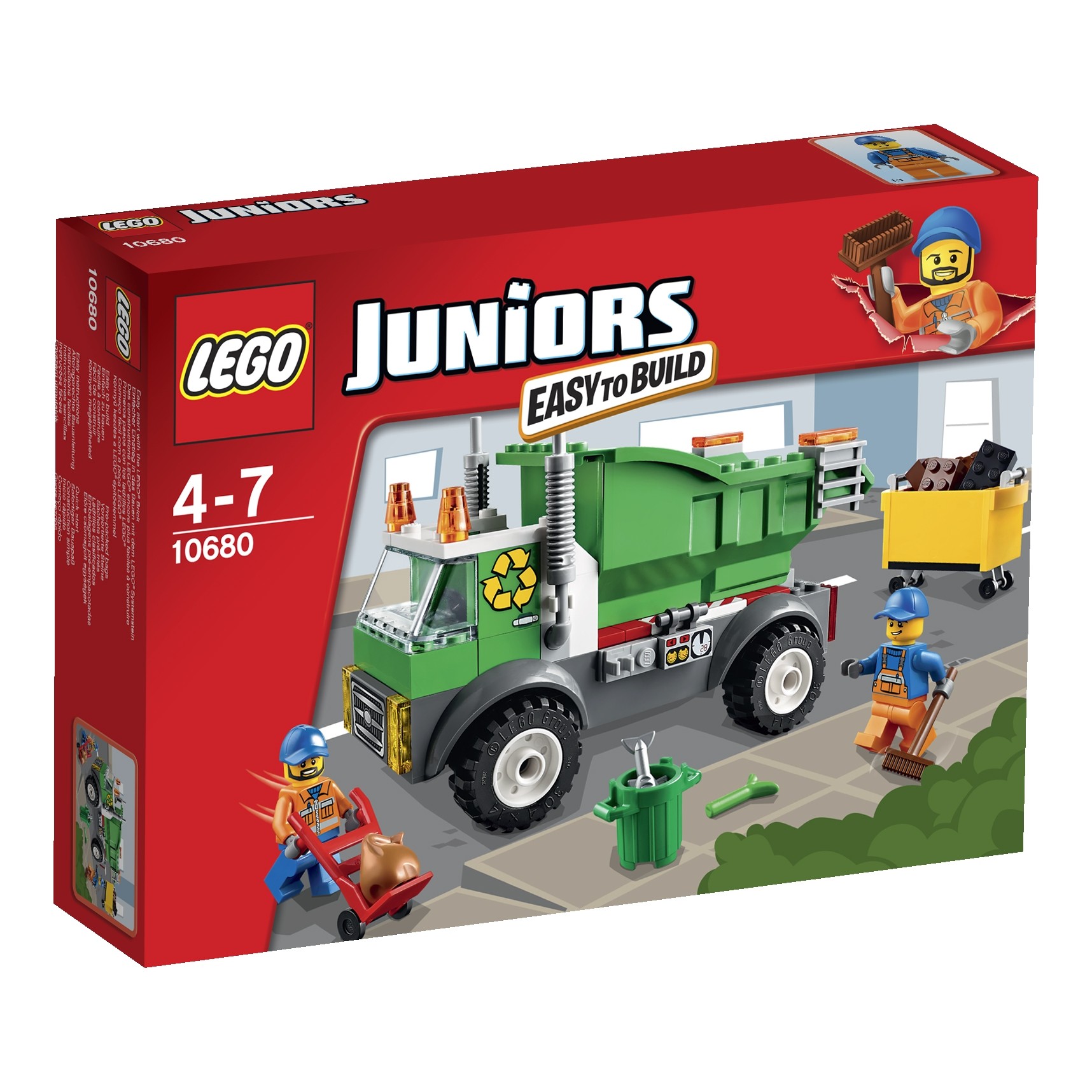 LEGO Juniors 10680 Popelářské auto