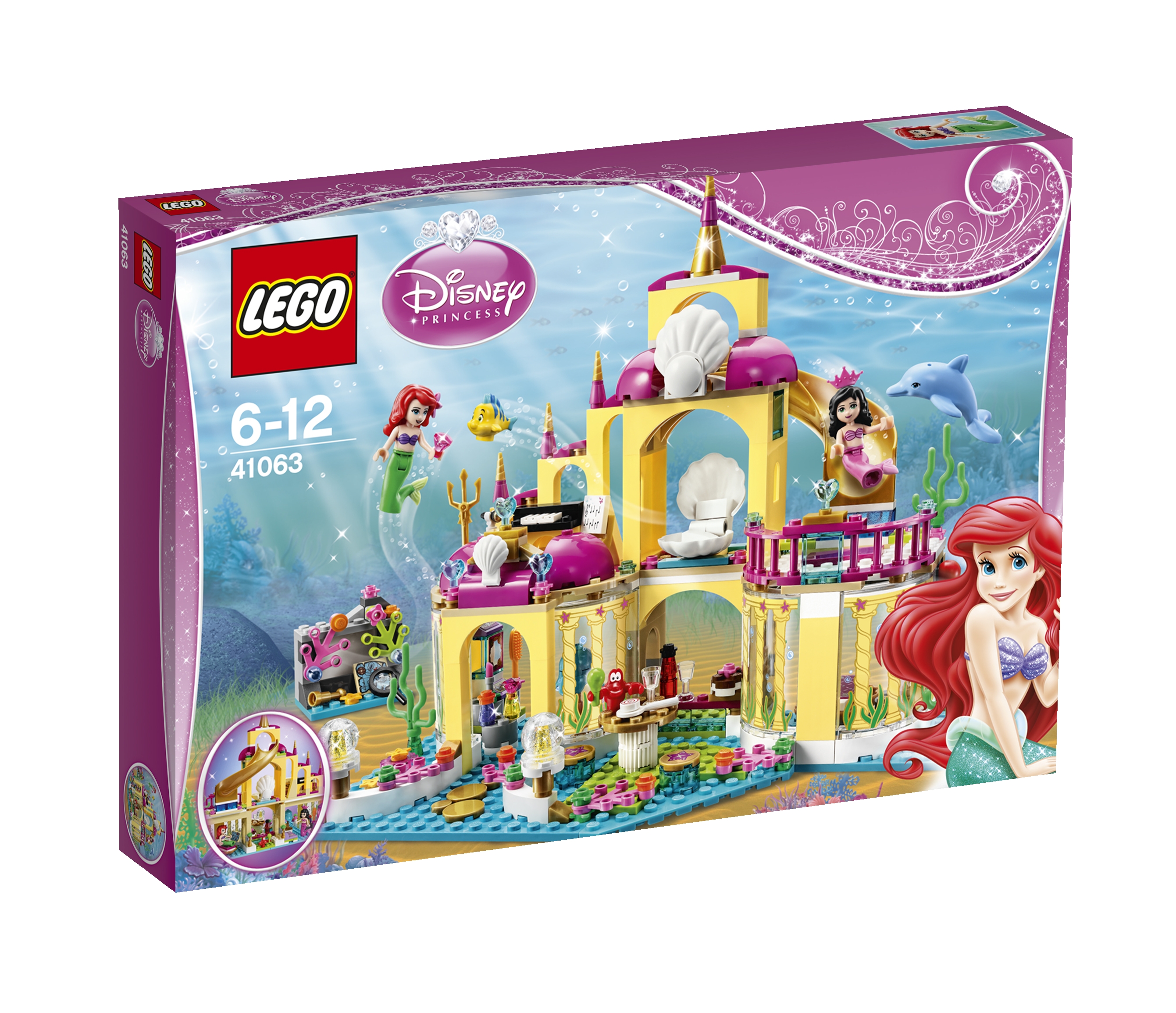 LEGO 41063 DISNEY PRINCEZNY Podvodní palác Ariely