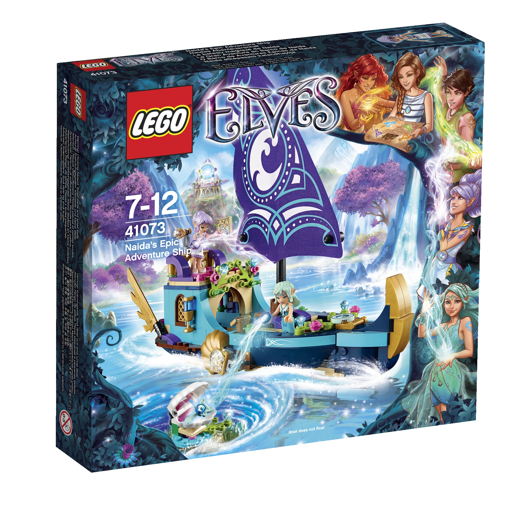 LEGO 41073 ELFOVÉ Naidina loď pro velká dobrodružství