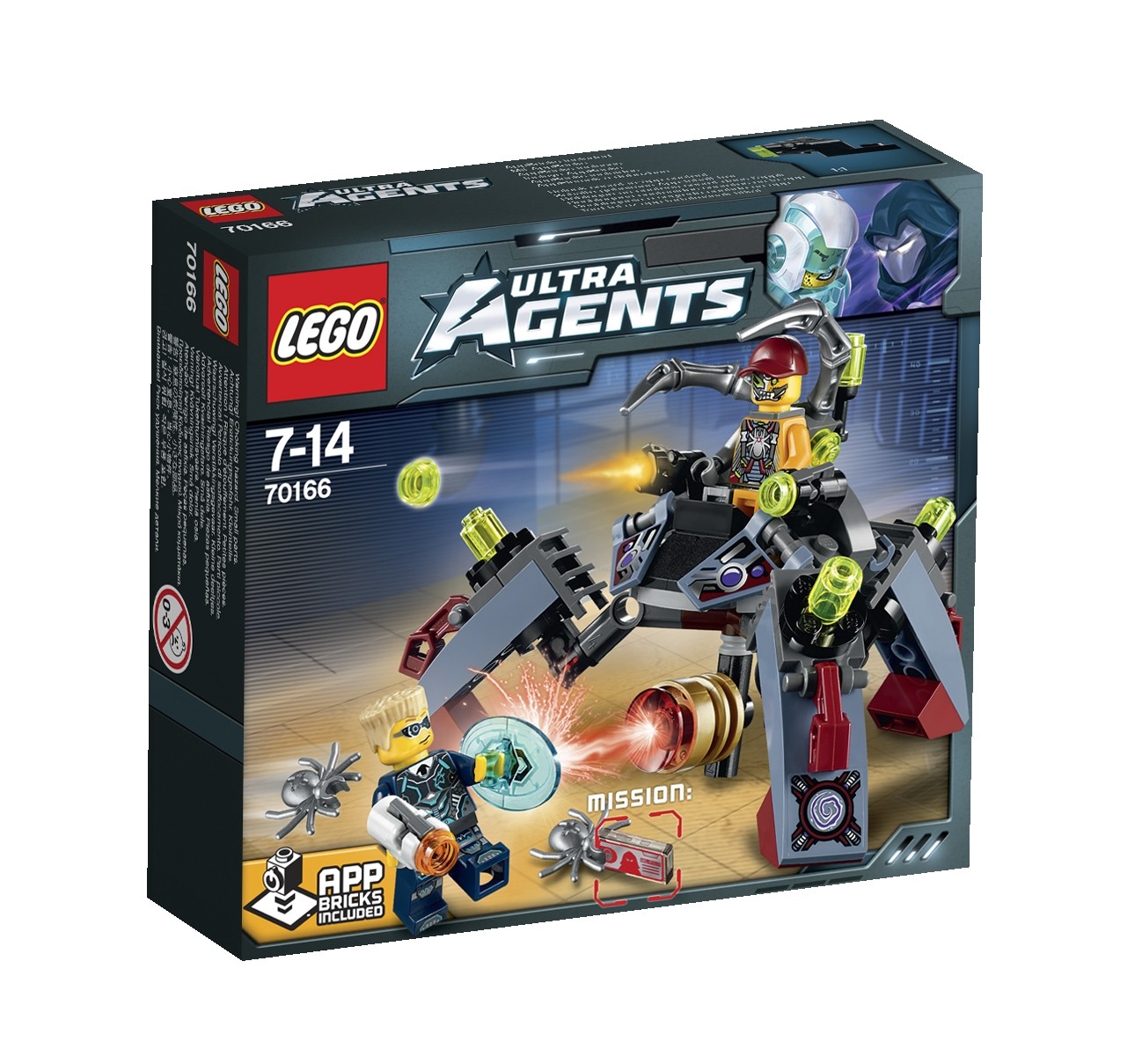 LEGO 70166 ULTRA AGENTS Nájezd Spyclopse