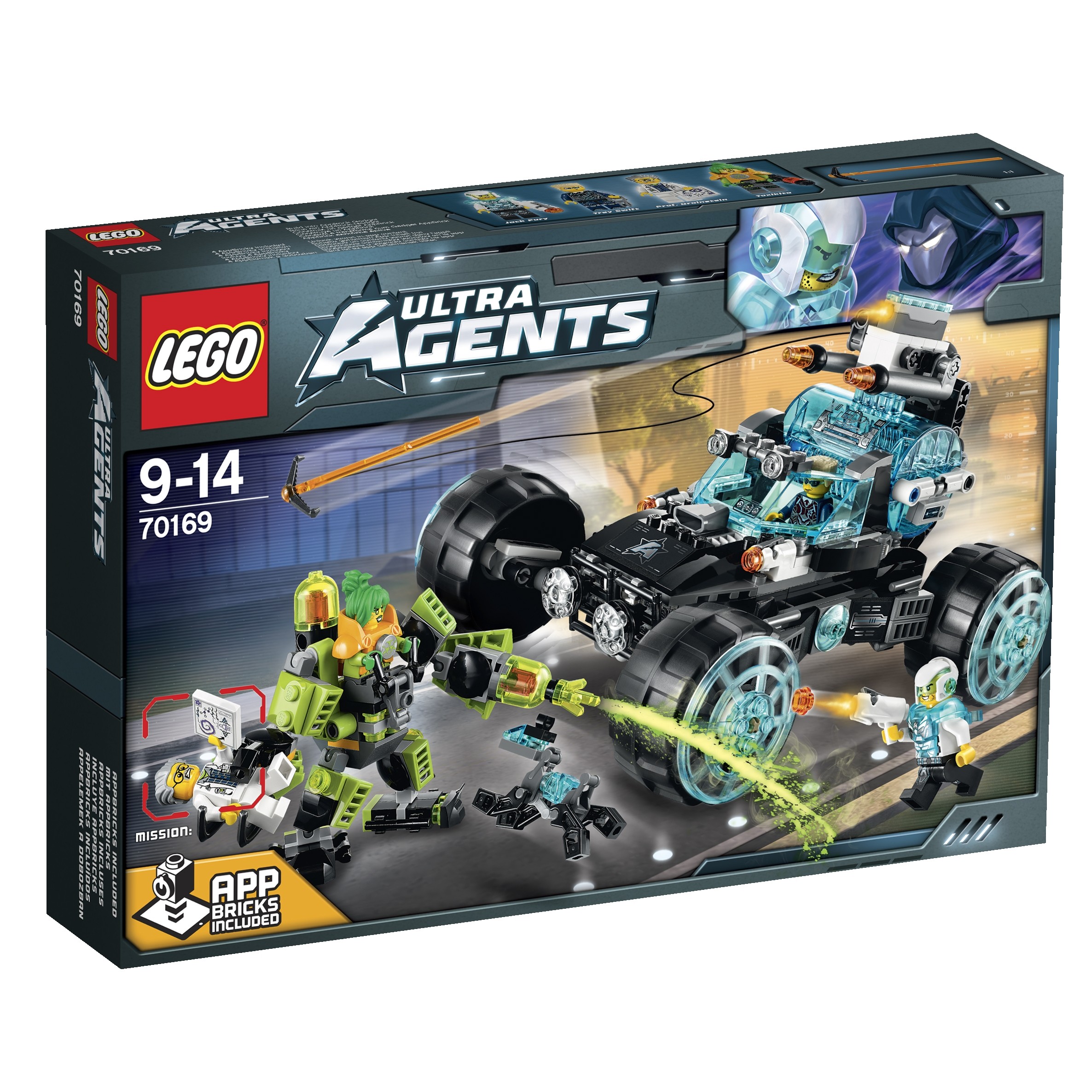 LEGO 70169 ULTRA AGENTS Hlídka tajných agentů
