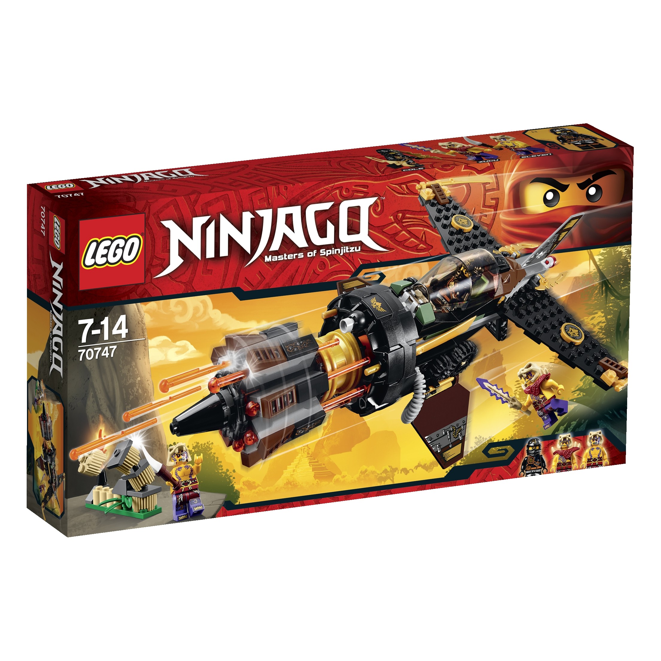 LEGO 70747 NINJAGO Odstřelovač balvanů