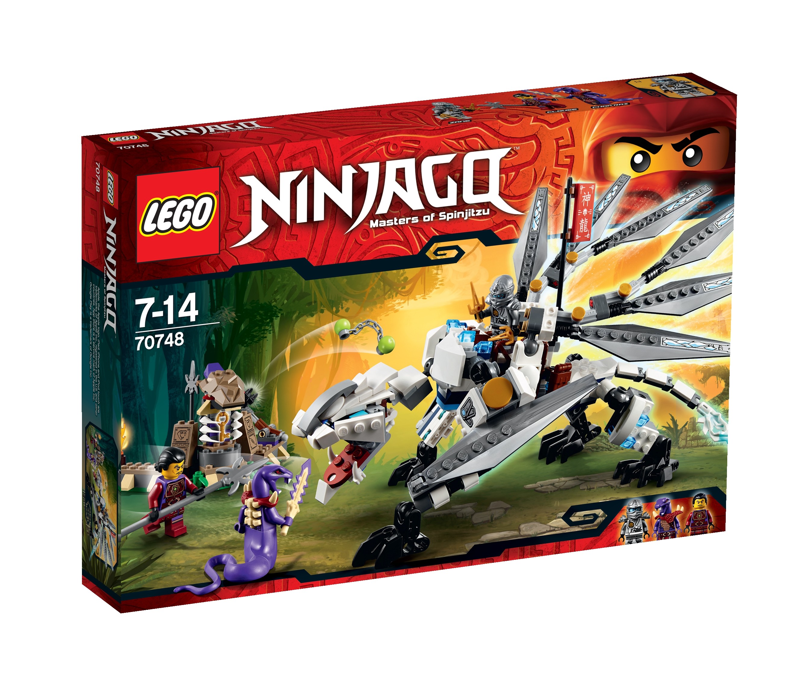 LEGO 70748 NINJAGO Titanový drak