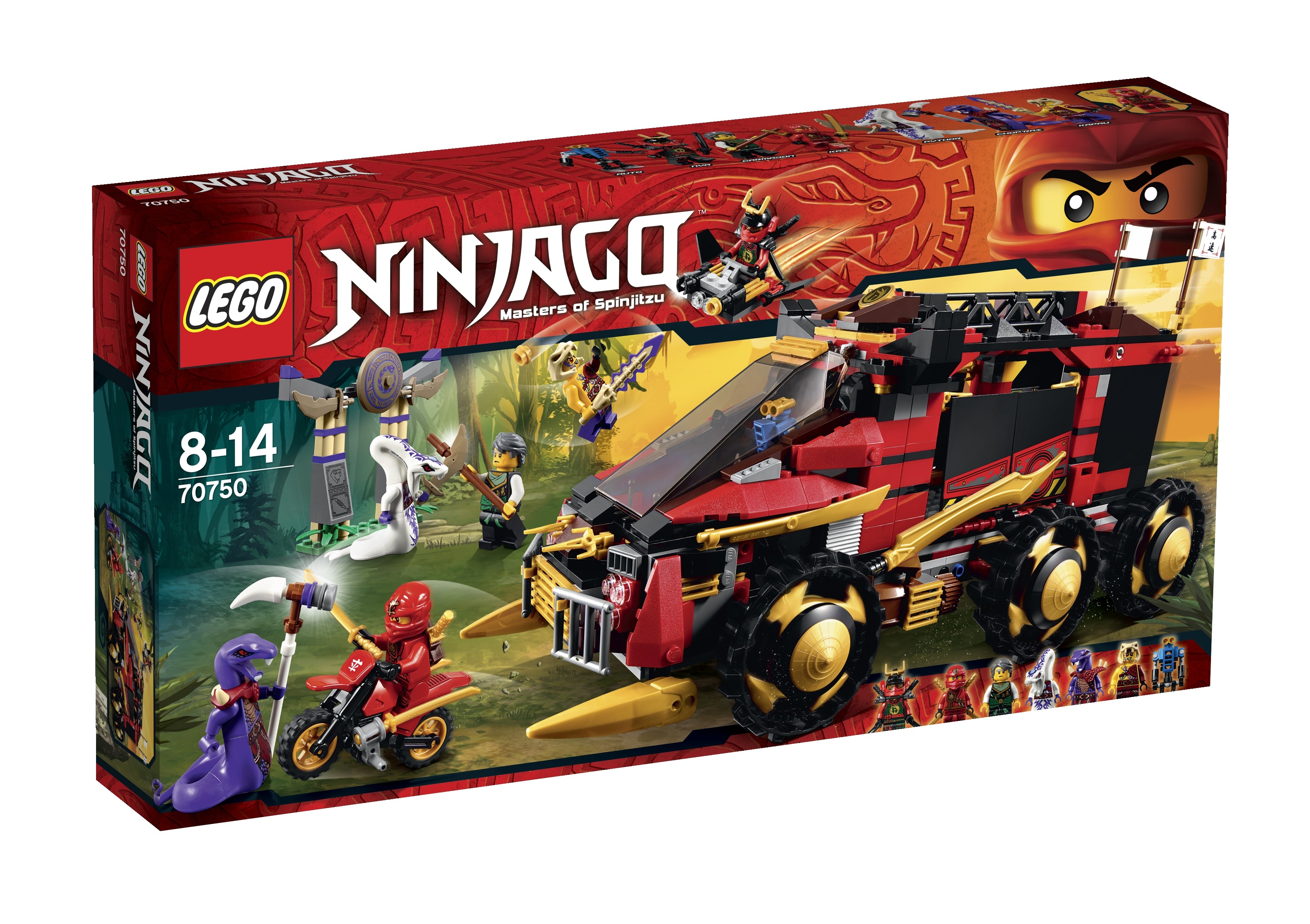 LEGO 70750 NINJAGO Nindža DB X