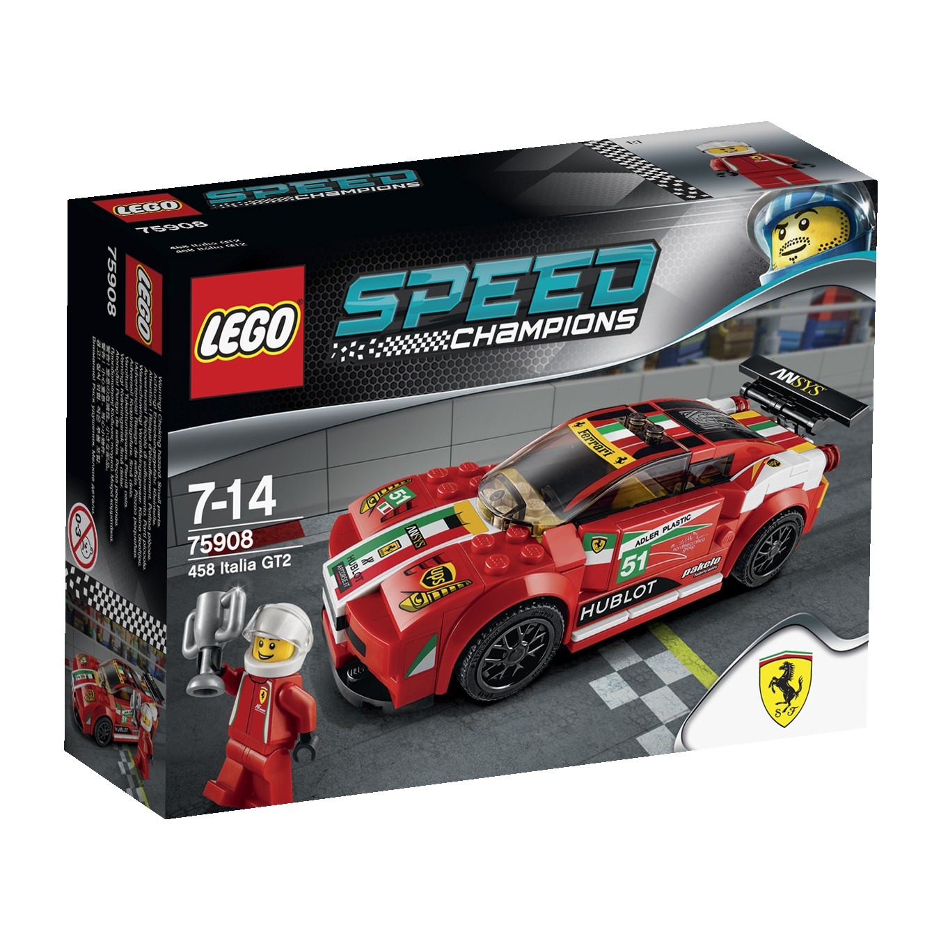 LEGO 75908 SPEED CHAMPIONS 458 Italia GT2