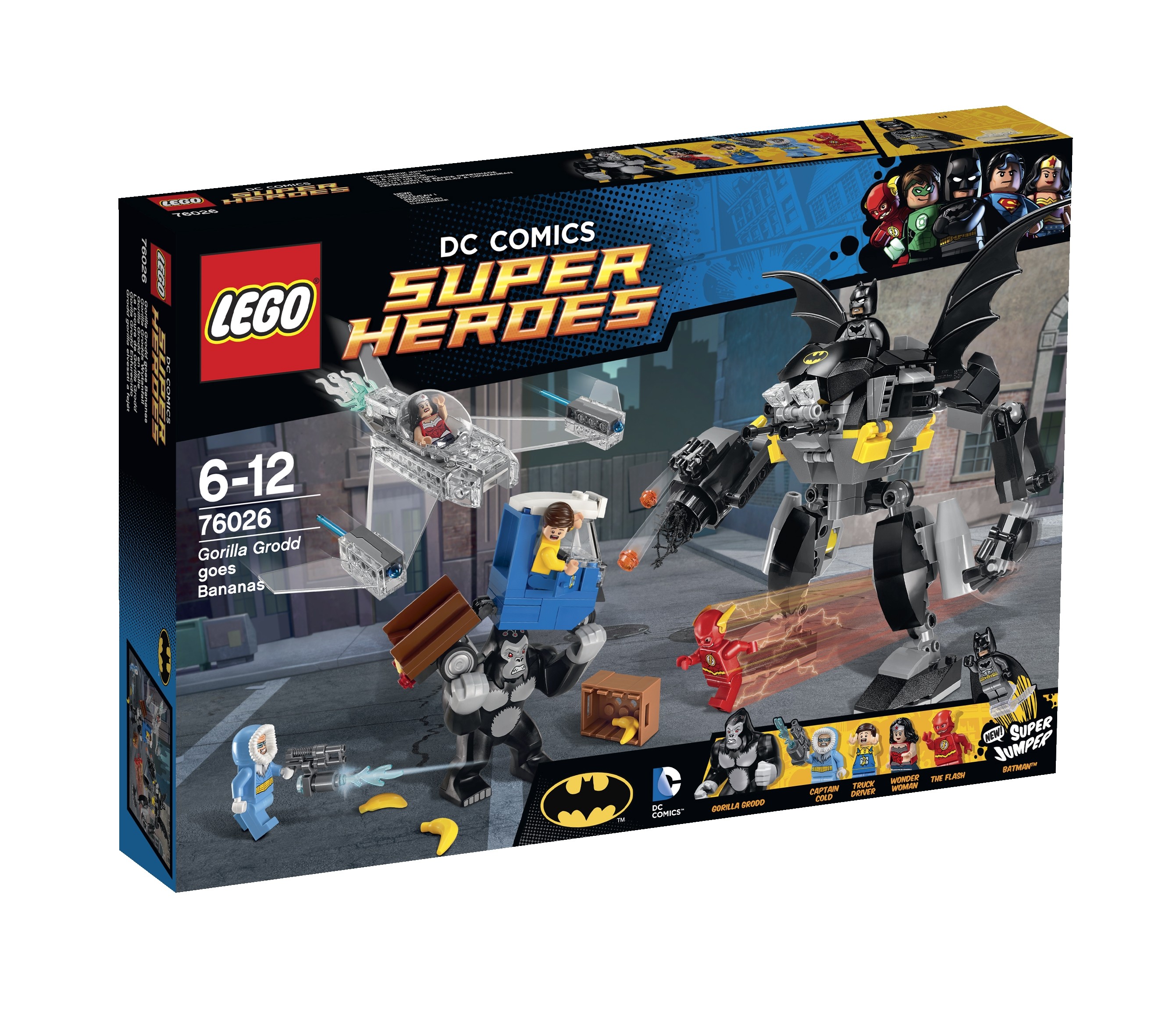 LEGO 76026 SUPER HEROES Řádění Gorily Grodd