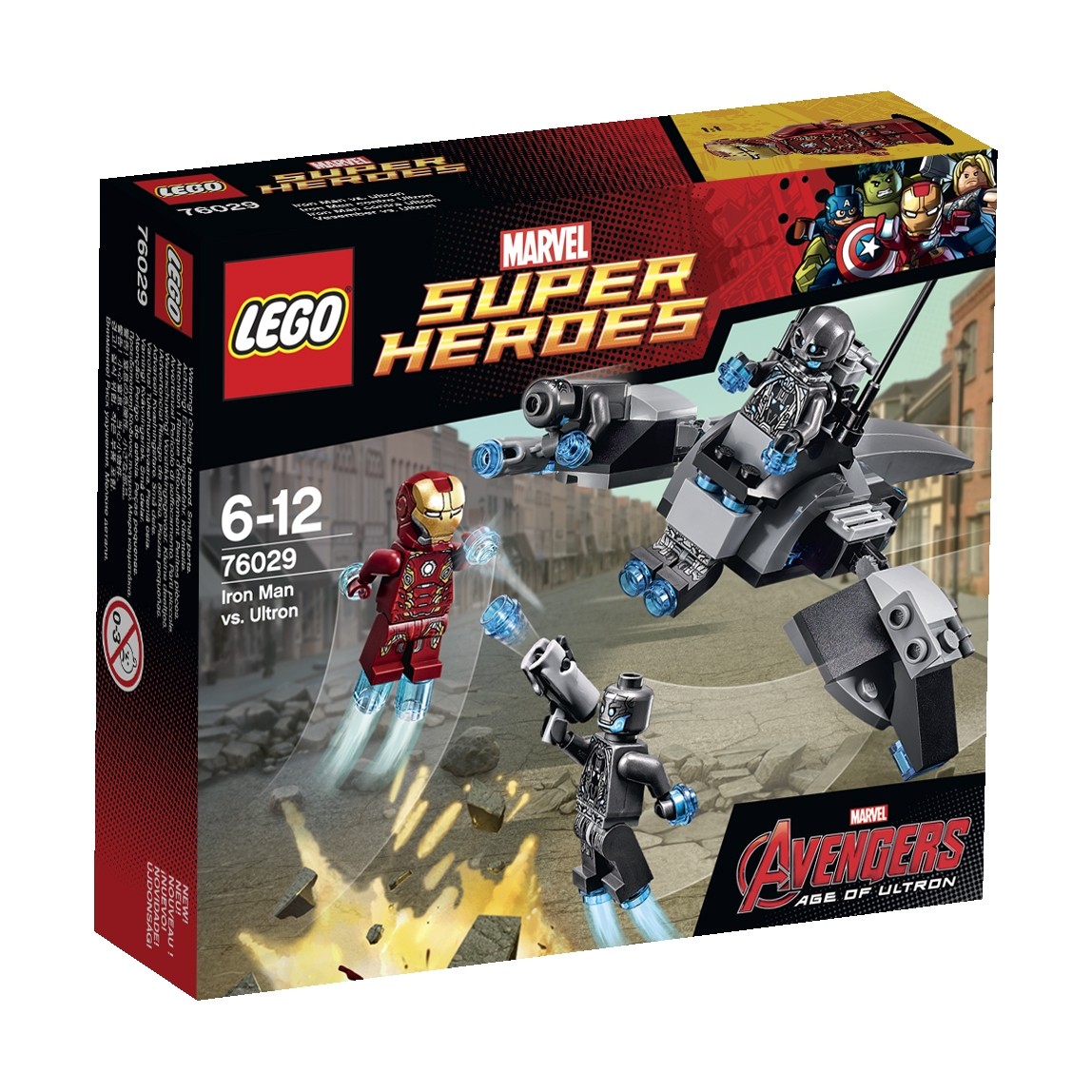 LEGO 76029 SUPER HEROES Avengers Iron man vs. Ultron