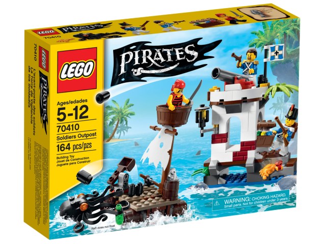 Lego Piráti 70410 Základna vojáků