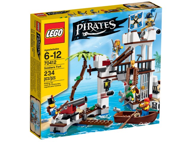 Lego Piráti 70412 Vojenská pevnost