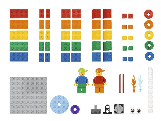 Lego 45120 Učíme se učit - 1 část soupravy - sáček