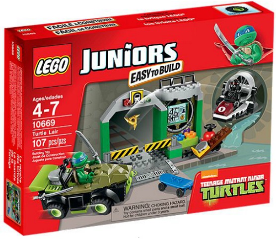 LEGO JUNIORS 10669 Želví doupě