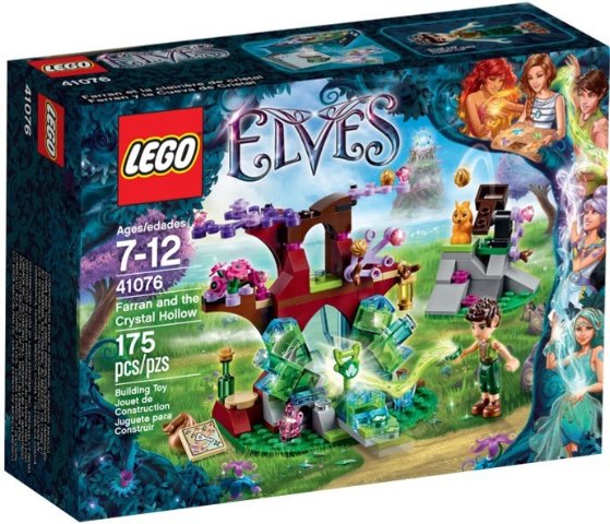 Lego Elves 41076 Farran a křišťálová jáma