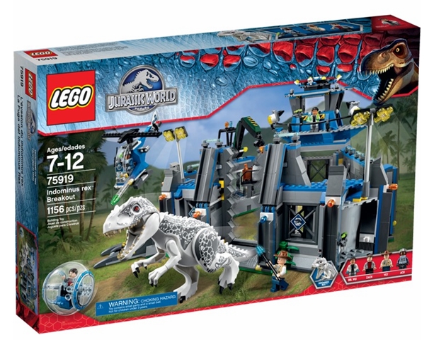 LEGO Jurassic World 75919 Útěk Indominuse Rexe