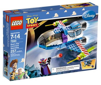 LEGO® Toy Story - 7593 Buzzův vesmírný velitelský raketoplán