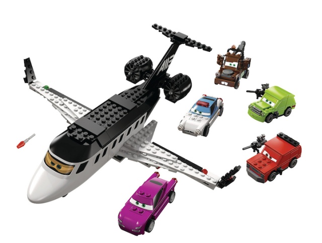 LEGO Cars 8638 - Úník špionážního letounu