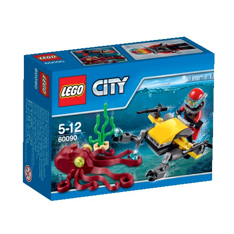 LEGO 60090 CITY Potápěčský hlubinný skútr