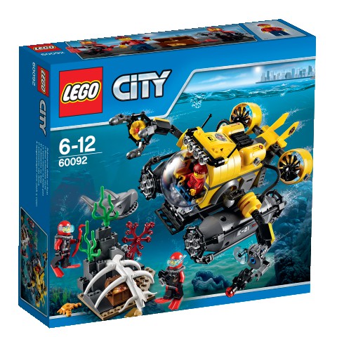 LEGO CITY 60092 Hlubinná ponorka