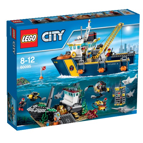 LEGO CITY 60095 Plavidlo pro hlubinný mořský výzkum