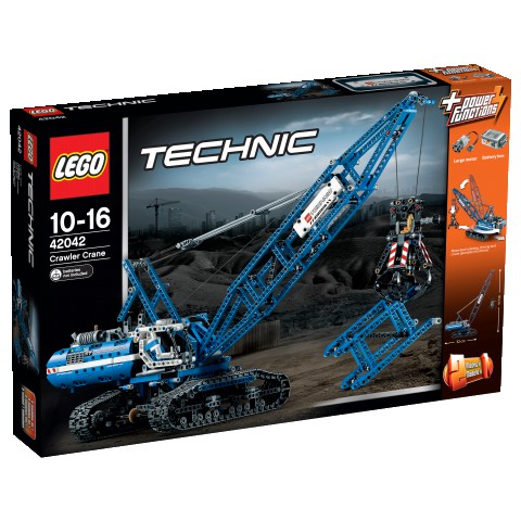 LEGO TECHNIC 42042 Pásový jeřáb