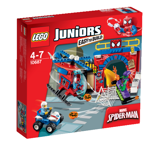LEGO JUNIORS 10687 Spider-Manova™ skrýš