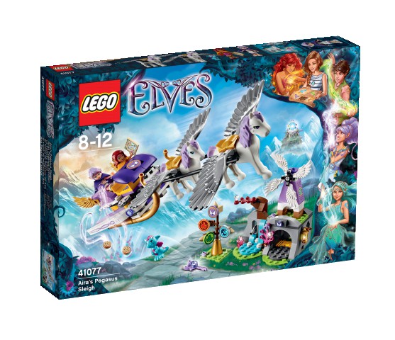 LEGO Elves 41077 Aira a saně tažené Pegasy