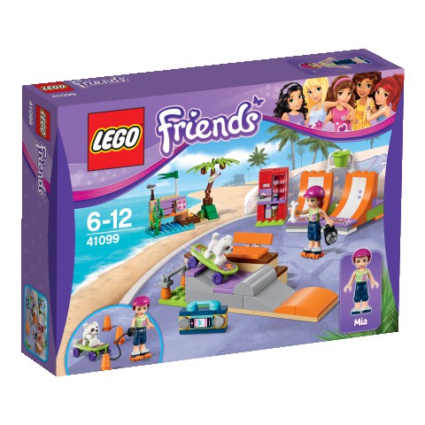 LEGO Friends 41099 Skatepark v městečku Heartlake