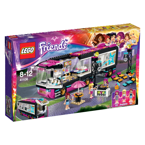 LEGO Friends 41106 Autobus pro turné popových hvězd