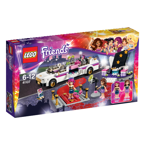 LEGO Friends 41107 Limuzína pro popové hvězdy