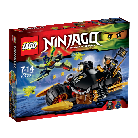 LEGO Ninjago 70733 Výbušná motorka