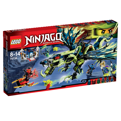 LEGO Ninjago 70736 Útok draka Moro