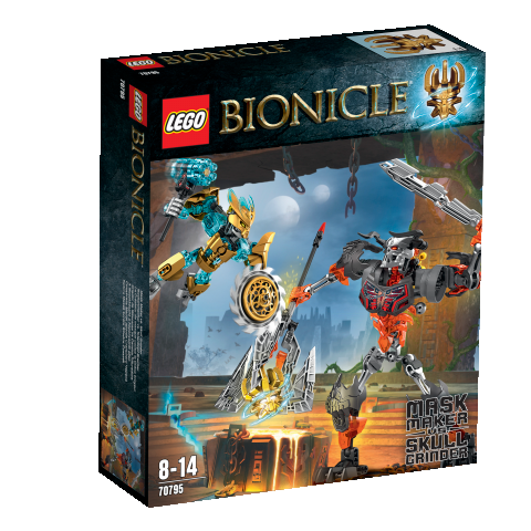 LEGO Bionicle 70795 Vládce Masek vs. Lebkoun Brusič