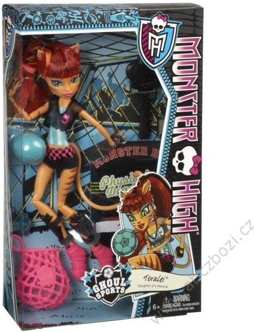 Monster High Sportovní příšerky - Toralei MATTEL