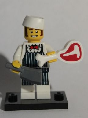 LEGO 8827 Minifigurky, série 6 - 14. Řezník