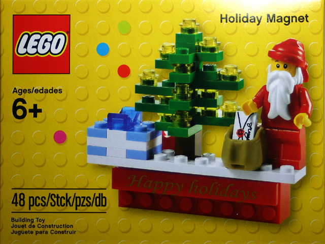 LEGO Creator 853353 Vánoční magnet na ledničku