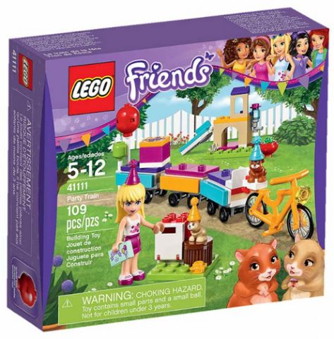 LEGO 41111 FRIENDS Vlak na oslavy