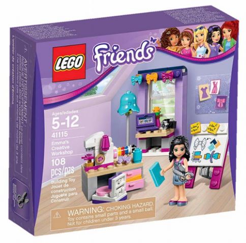 LEGO 41115 FRIENDS Emma a její tvůrčí dílna