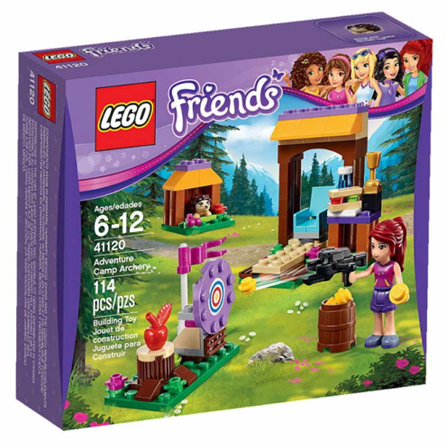 LEGO 41120 FRIENDS Dobrodružný tábor - lukostřelba