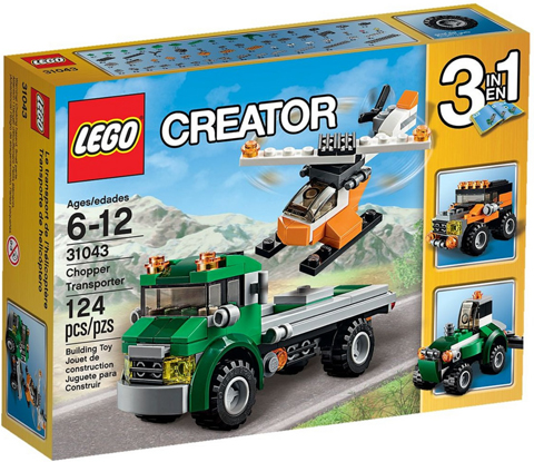 LEGO 31043 CREATOR Dopravní vrtulník