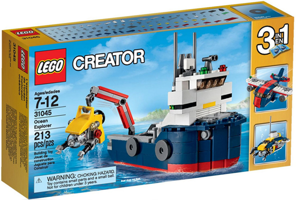 LEGO 31045 CREATOR Průzkumník oceánu