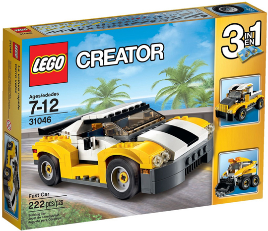 LEGO 31046 CREATOR Rychlé auto
